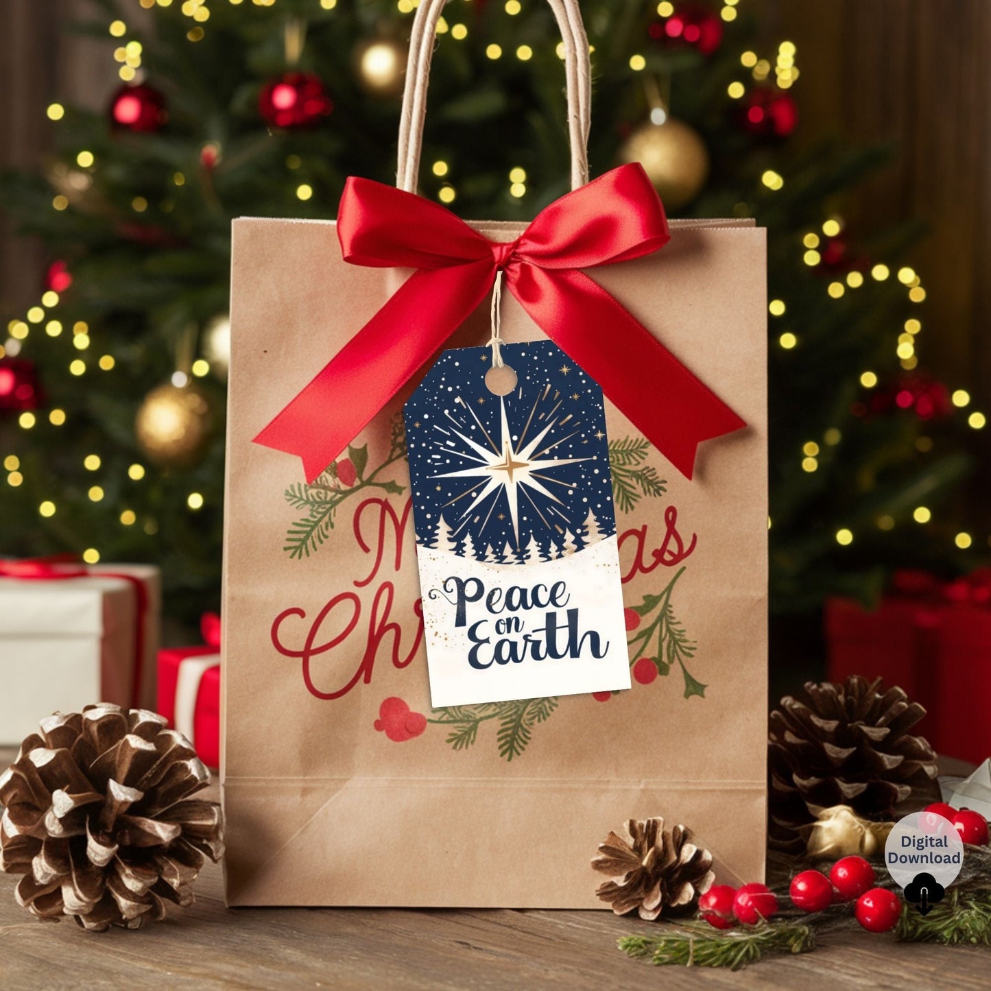 Christian Gift Tags | Printable Nativity & Religious Christmas Tags (Digital Download) – Digital Printable by Digital Kim Designs