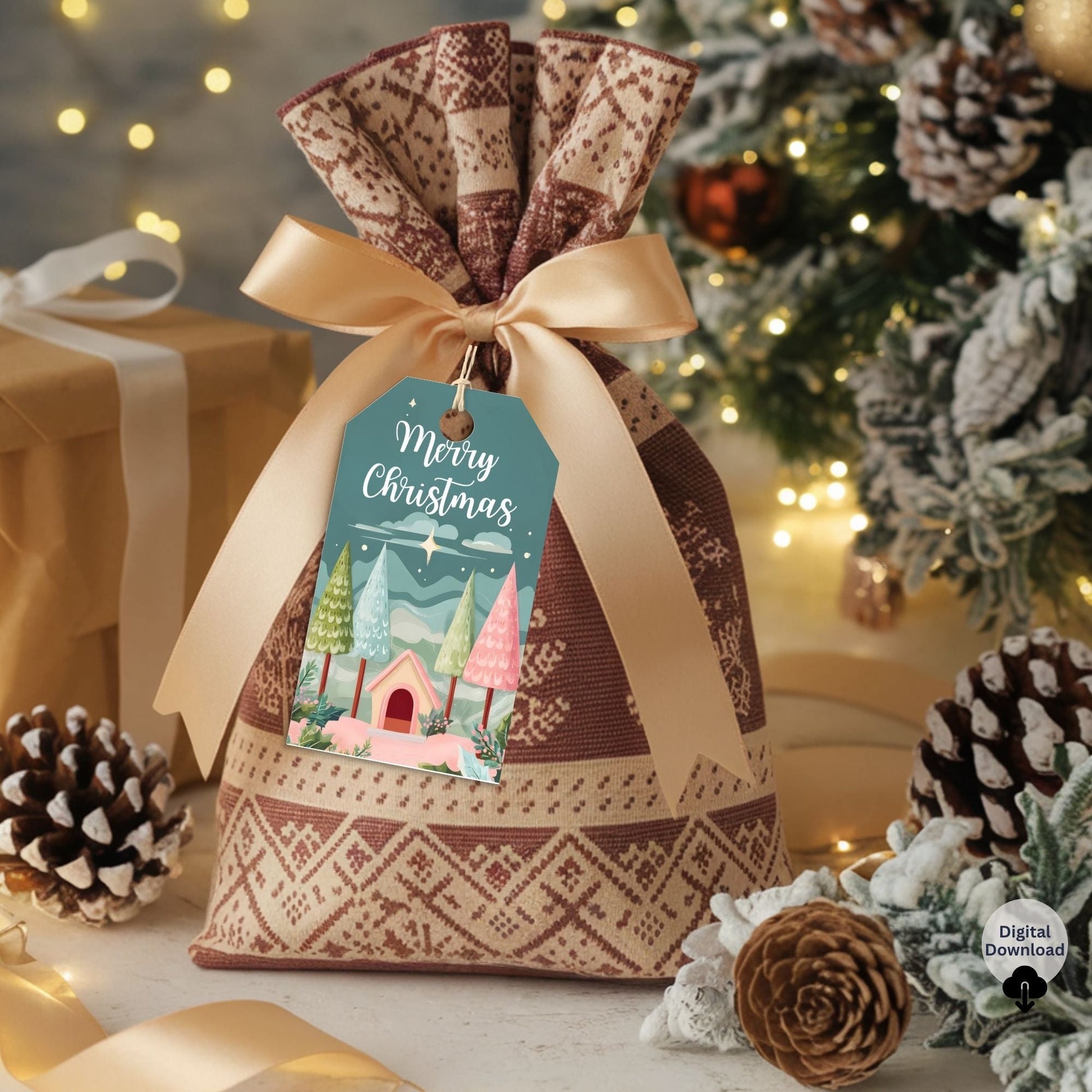 Christian Gift Tags | Printable Nativity & Religious Christmas Tags (Digital Download) – Digital Printable by Digital Kim Designs