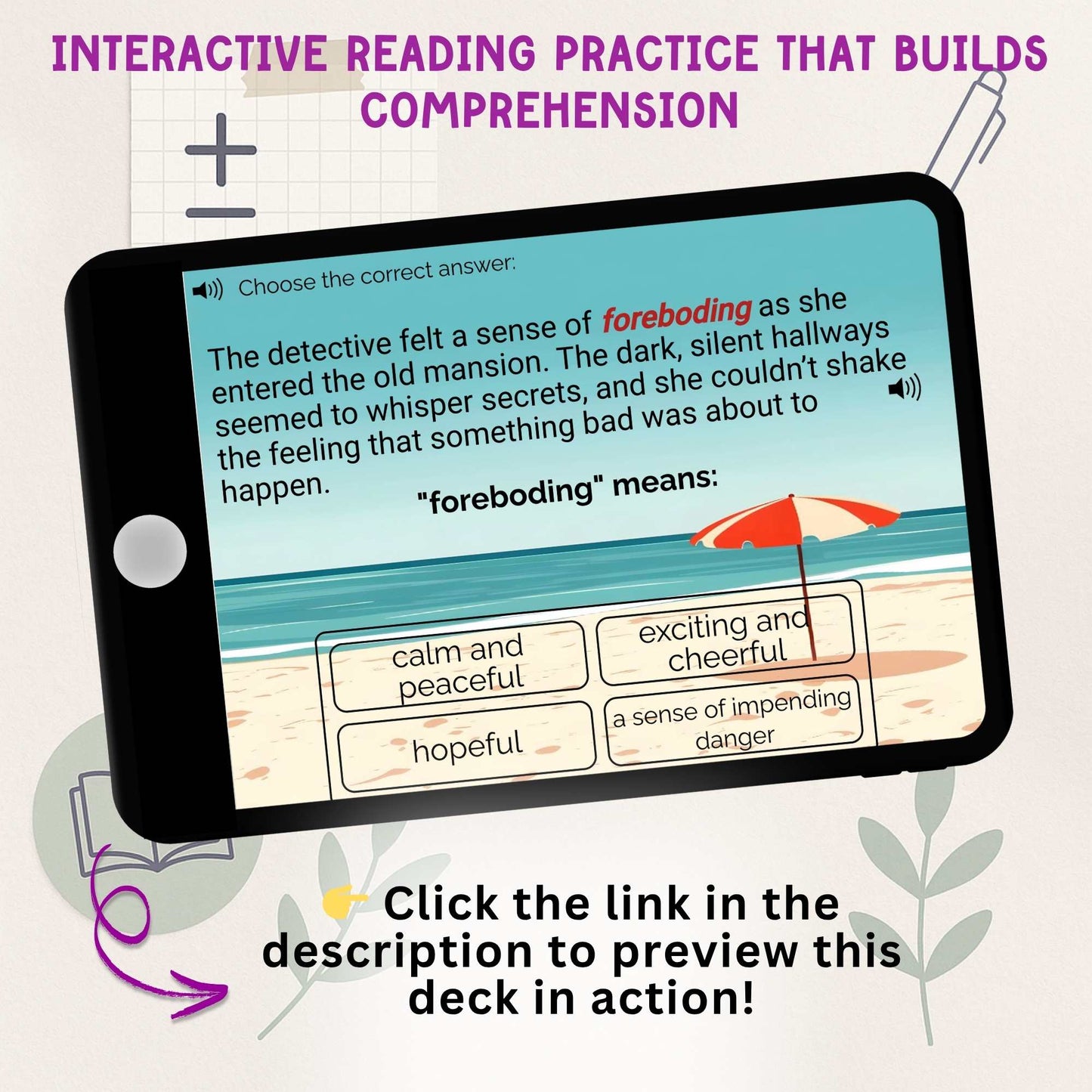 Context Clues Boom Cards™ – 30 Digital Task Cards with Sentences & Paragraphs – Faith - Based Printable by Digital Kim Designs