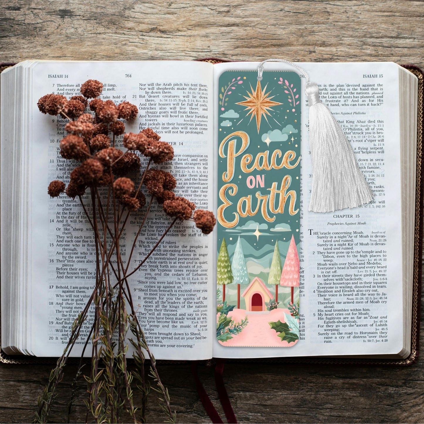 Faith, Hope & Love Scripture Bookmark Set – Printable Christian & LDS Gift (Digital Download) – Digital Printable by Digital Kim Designs