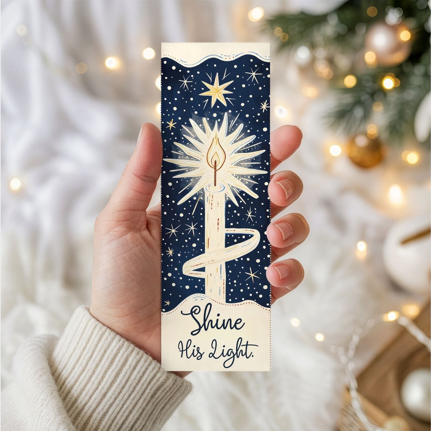 Joy to the World Bookmark Set – Printable Faith - Based Christmas Gift – Digital Printable by Digital Kim Designs