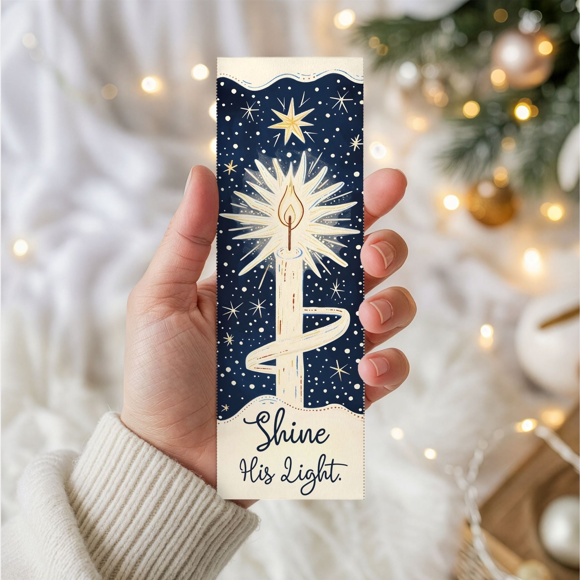 Joy to the World Bookmark Set – Printable Faith - Based Christmas Gift – Digital Printable by Digital Kim Designs