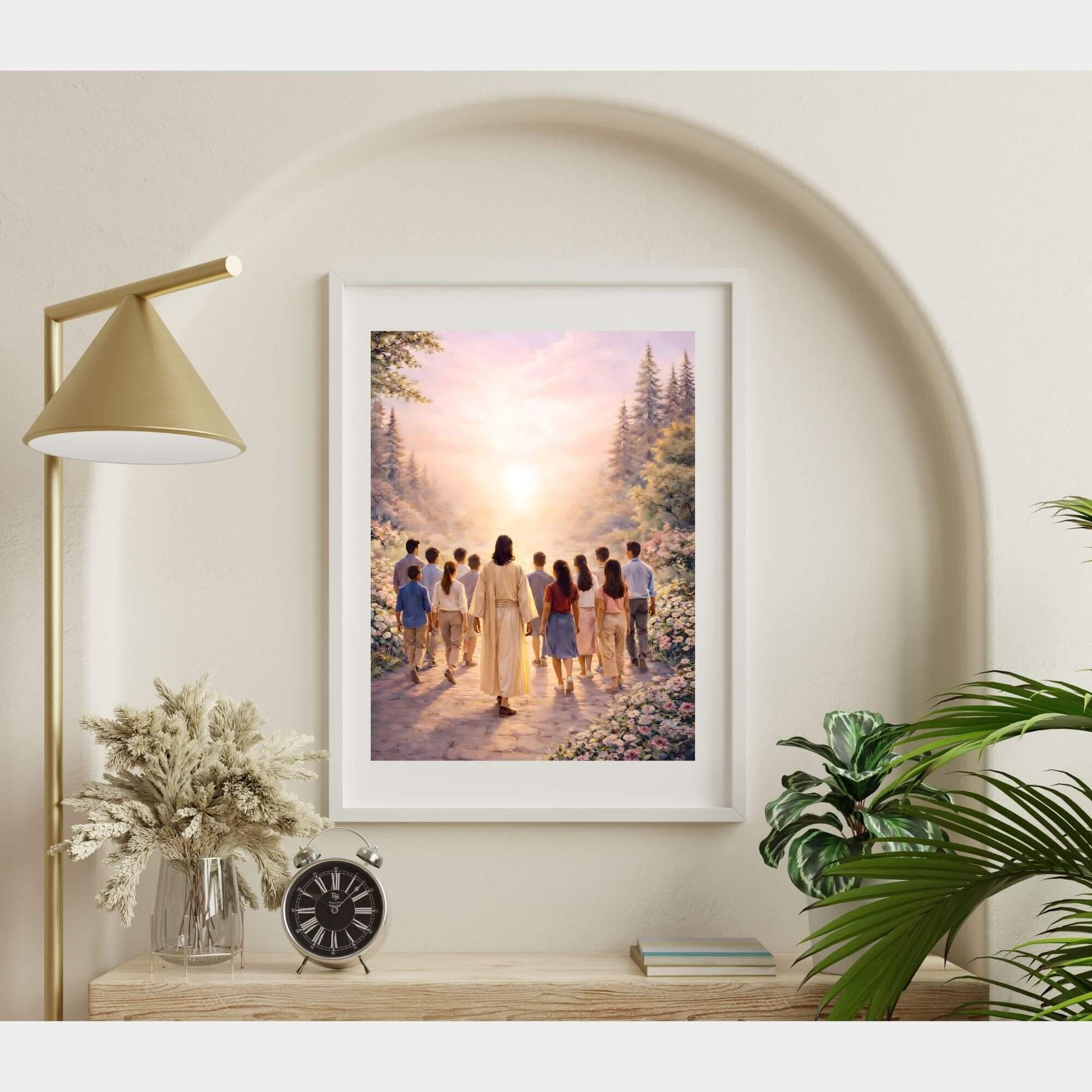 LDS Walk With Me Youth Theme 2026 Wall Art Printable | Faith - Based Decor – Digital Printable by Digital Kim Designs