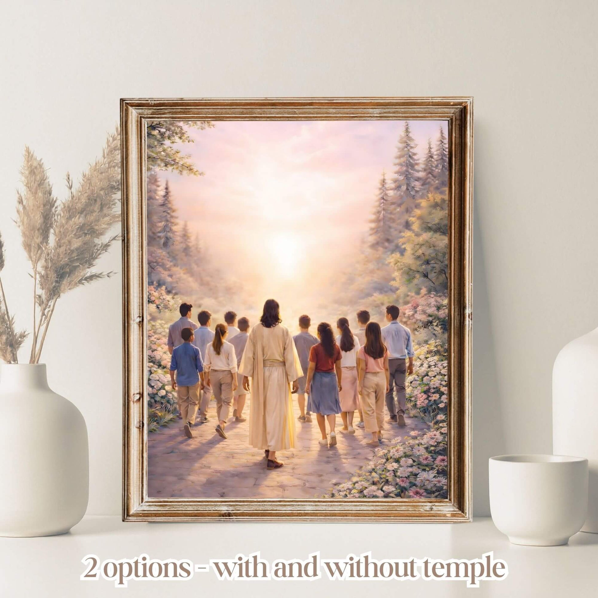 LDS Walk With Me Youth Theme 2026 Wall Art Printable | Faith - Based Decor – Digital Printable by Digital Kim Designs