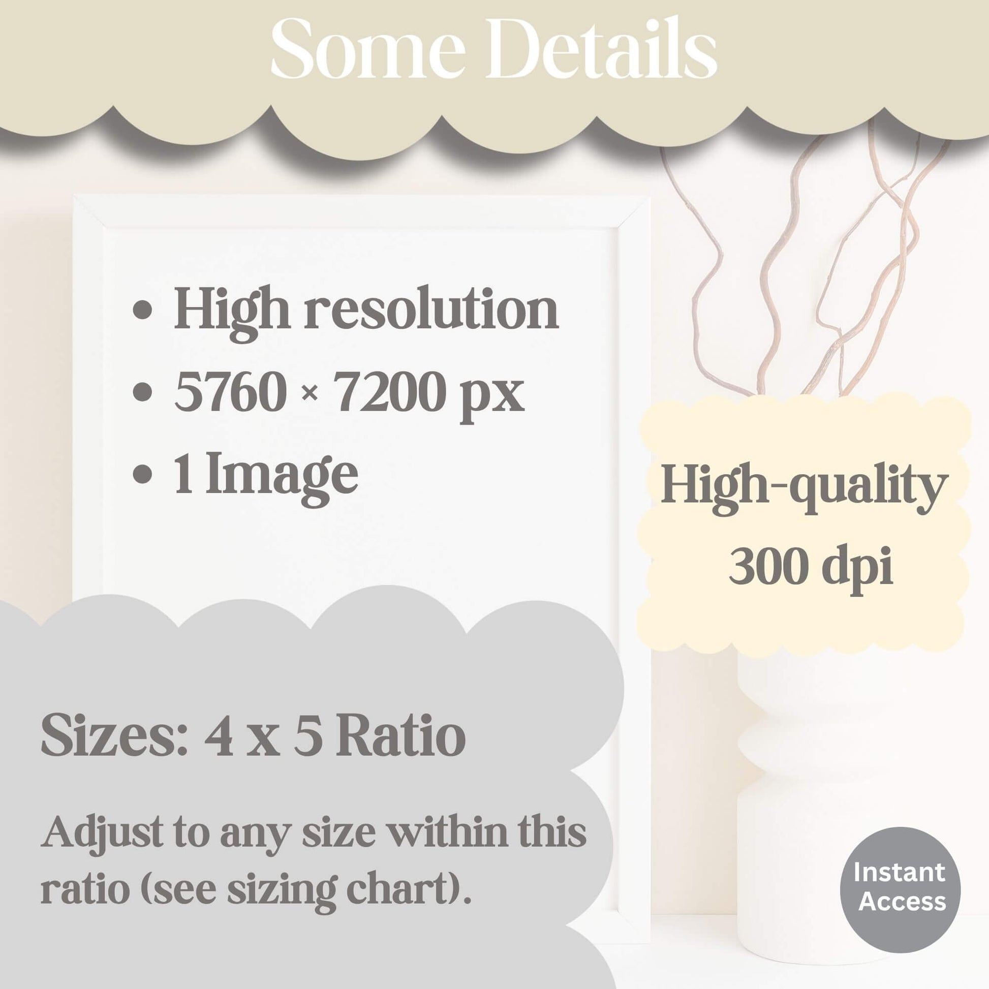 Mid - Century Winter Wall Art |Snowy Hills Print | Modern Scandinavian Christmas Decor Digital Downlaod – Digital Printable by Digital Kim Designs