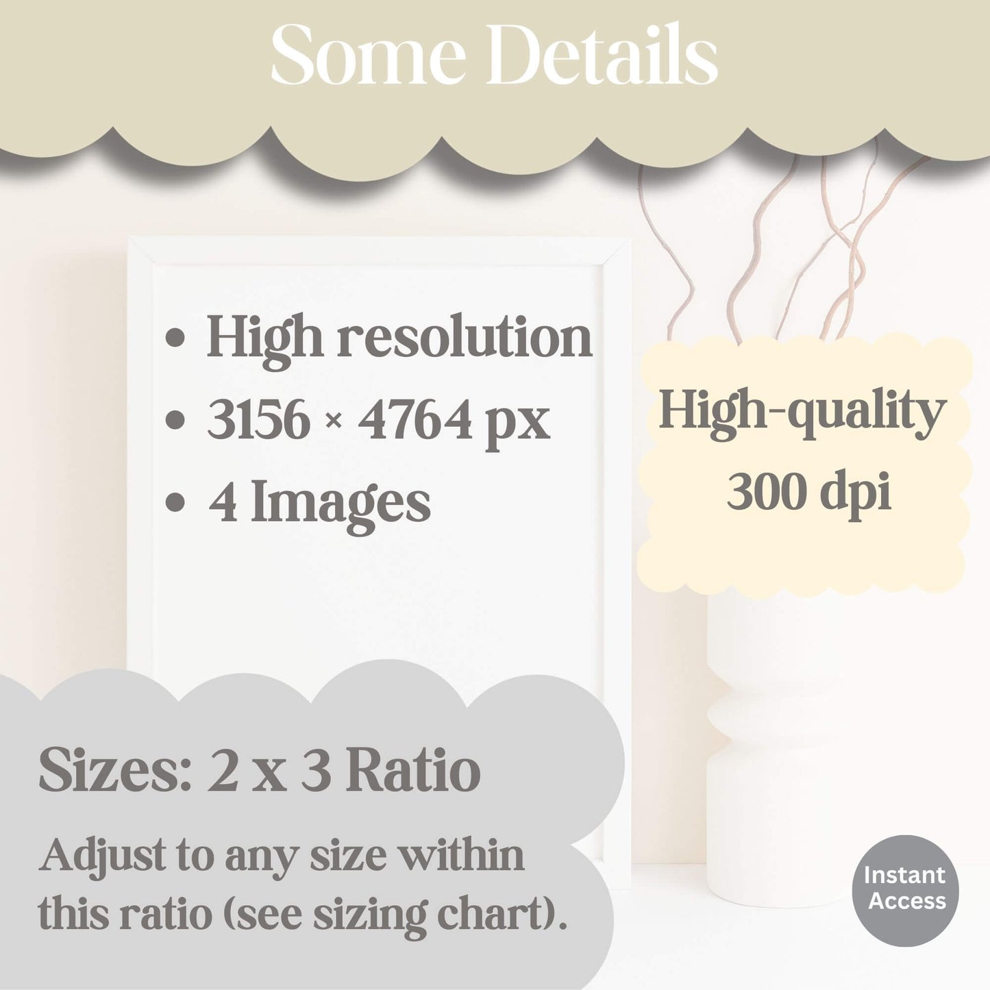 Minimalist Christmas Wall Art Set | Neutral Holiday Printable Decor | Modern Rustic Winter Prints – Digital Printable by Digital Kim Designs