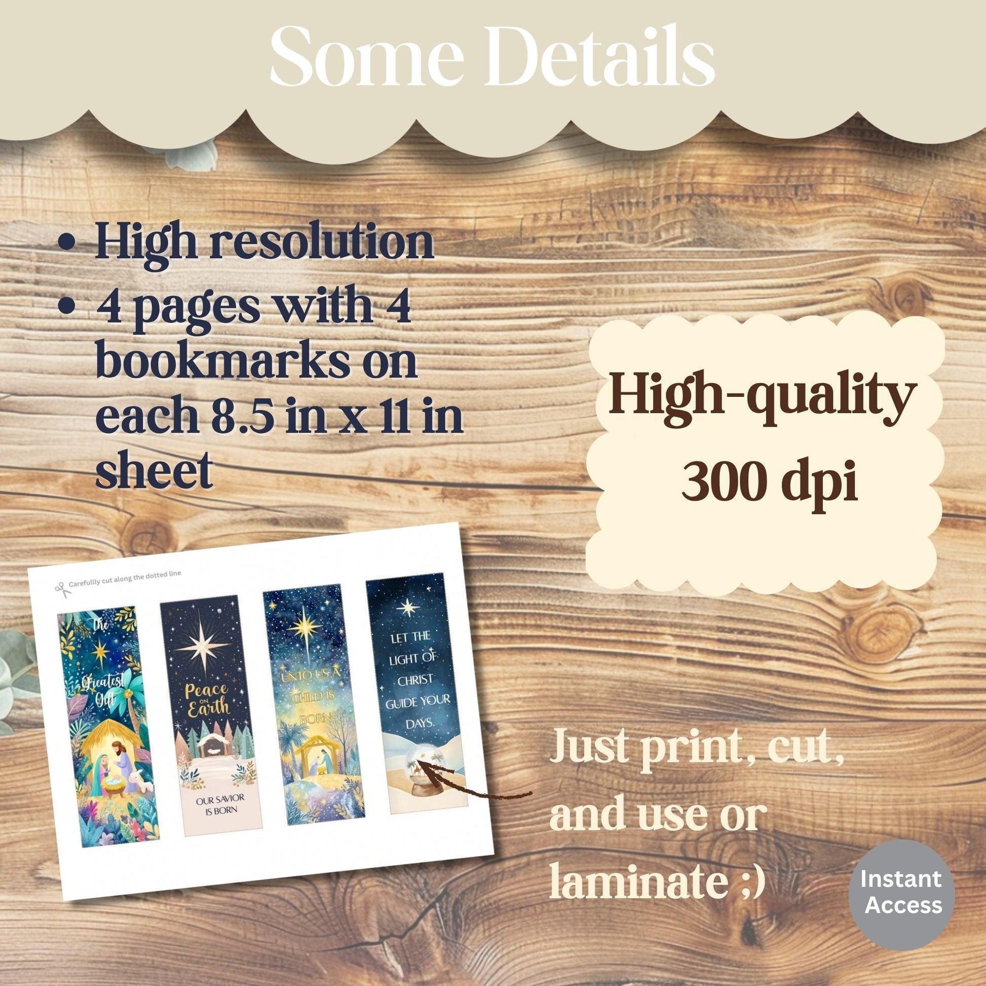 Ministering Bookmark Bundle | Printable LDS & Christian Gift | Peace, Light & Joy Scripture Set – Digital Printable by Digital Kim Designs