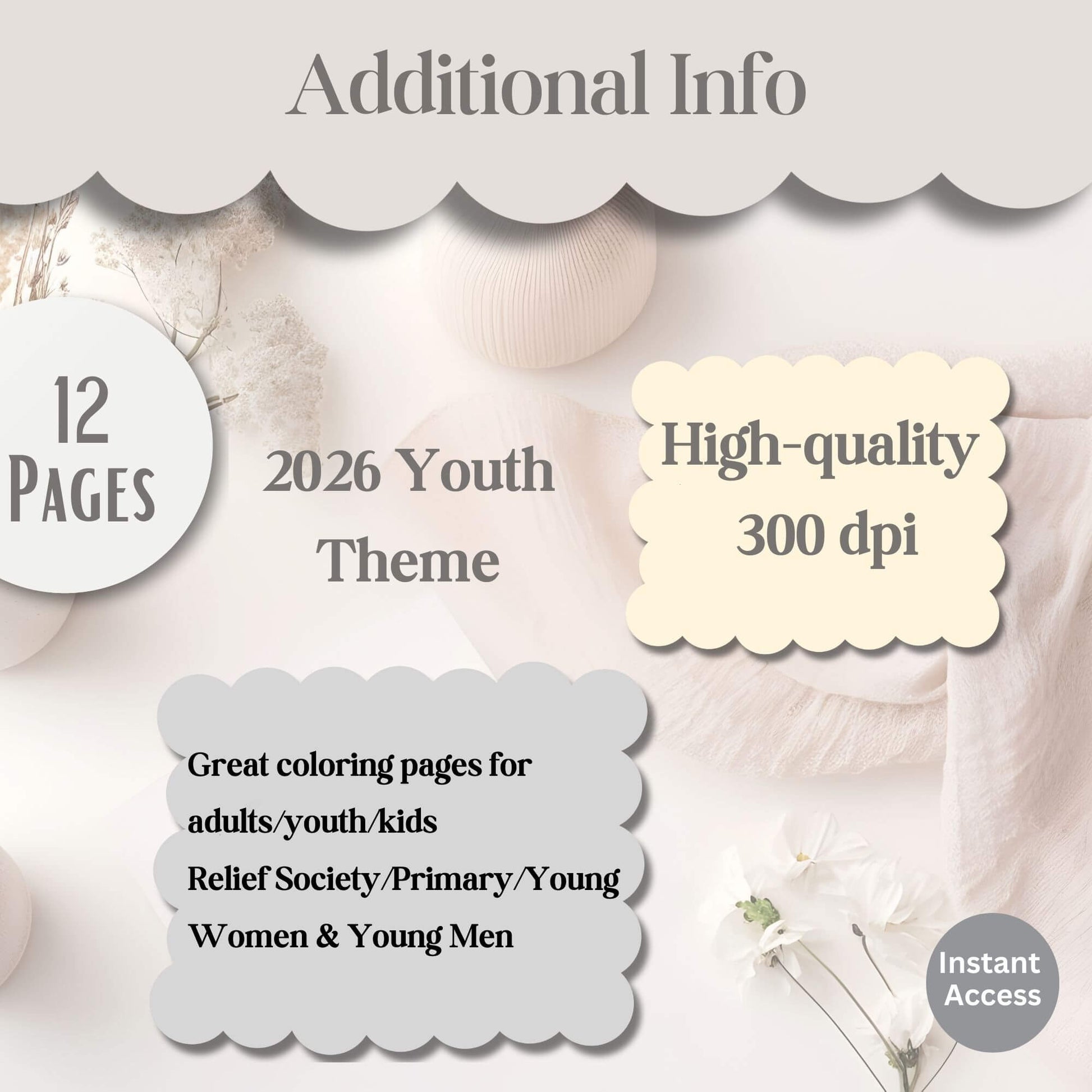 Walk With Me Stained Glass Coloring Pages | Faith - Based Christian Coloring (12 - Page PDF) – Digital Printable by Digital Kim Designs